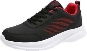 Athletic Fashion Sneakers for Men Casual Sneaker Mesh Breathable Walking Shoe Breathable Lace Up Shoes for Men
