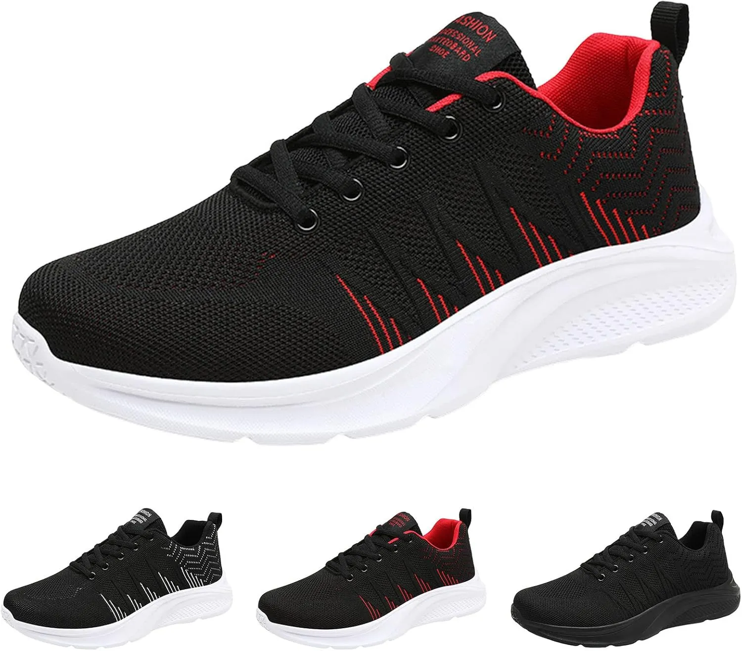 Athletic Fashion Sneakers for Men Lightweight Breathable Walking Shoe Gym Tennis Men's Comfortable Canvas Shoes