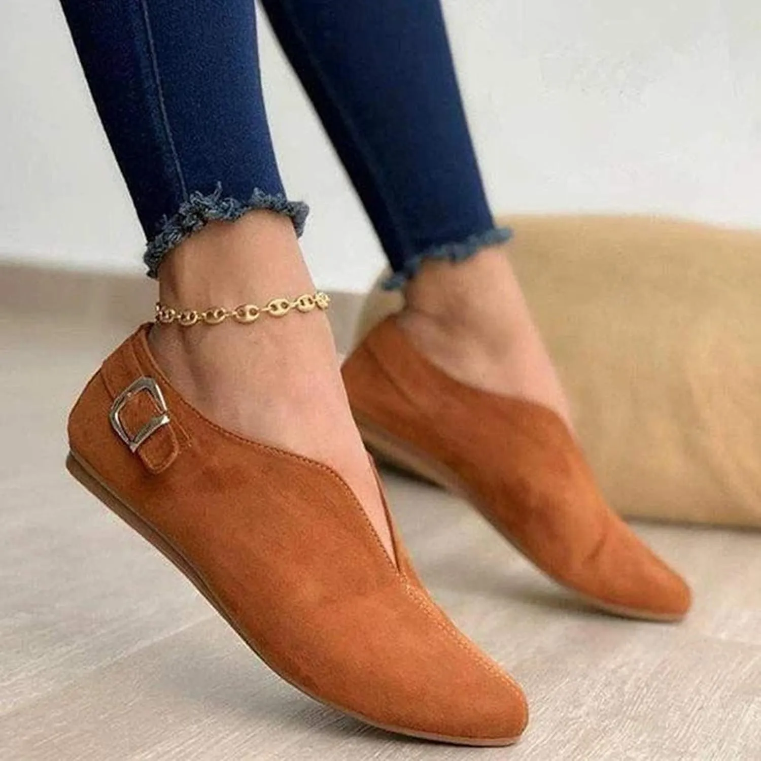 Barefoot Shoes Women Wide Women Loafers Comfortable Round Toe Flats ComfortableFashion Casual Comfy Soft Christmas Print Shoes Women Basketball Shoes for Men