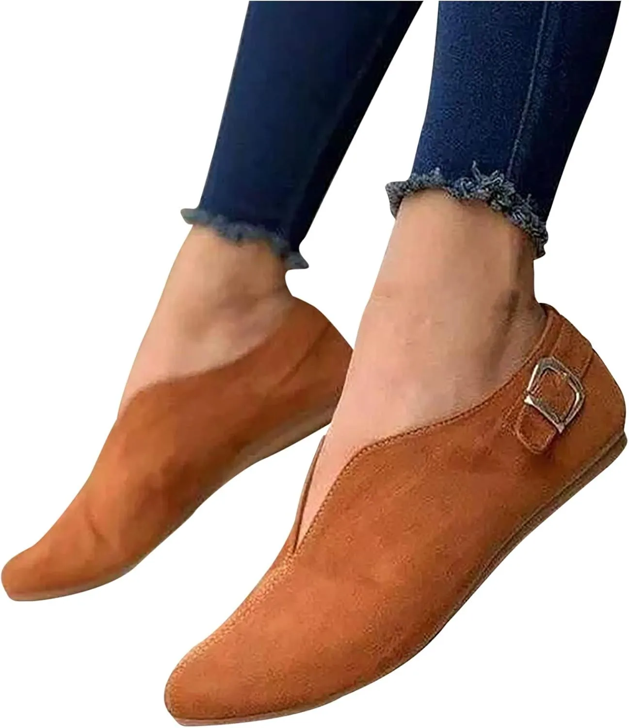 Barefoot Shoes Women Wide Women Loafers Comfortable Round Toe Flats ComfortableFashion Casual Comfy Soft Christmas Print Shoes Women Basketball Shoes for Men