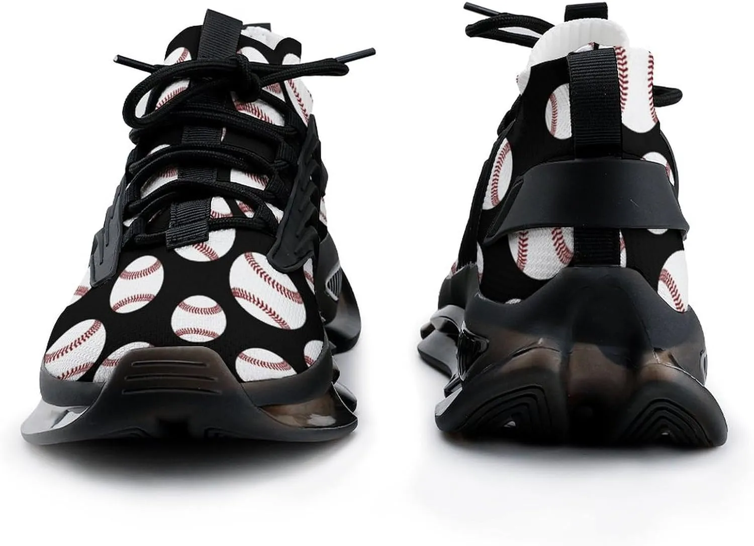 Baseball Men's Running Shoes Lightweight Walking Shoe Breathable Sneaker