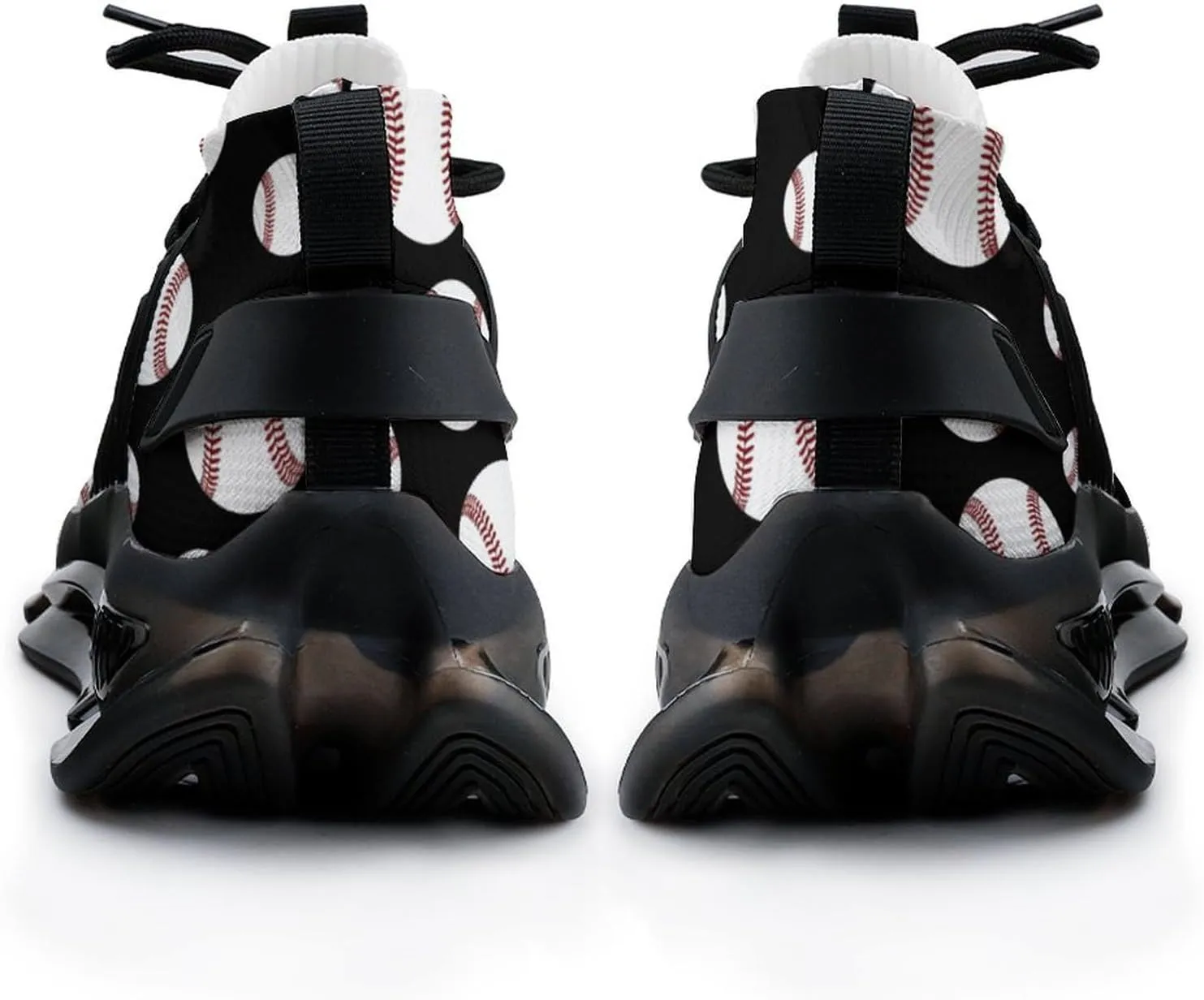 Baseball Men's Running Shoes Lightweight Walking Shoe Breathable Sneaker