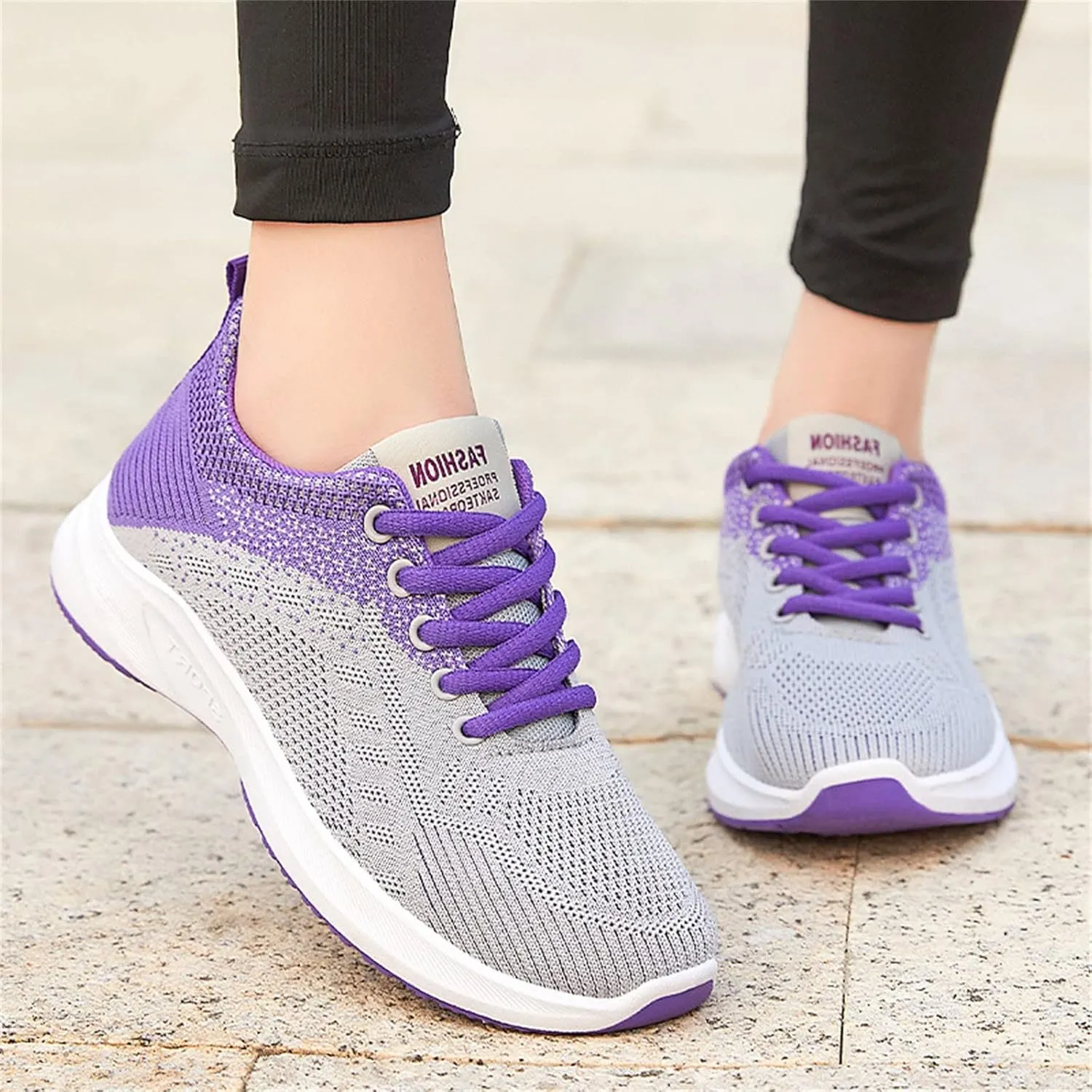 Black High Top Sneakers for Women Women Orthopedic Sneakers Walking Nursing Shoes Women Bowling Shoes Women Size 9 1/2 All White Slip Resistant Shoes for Women/Nurse Shoes
