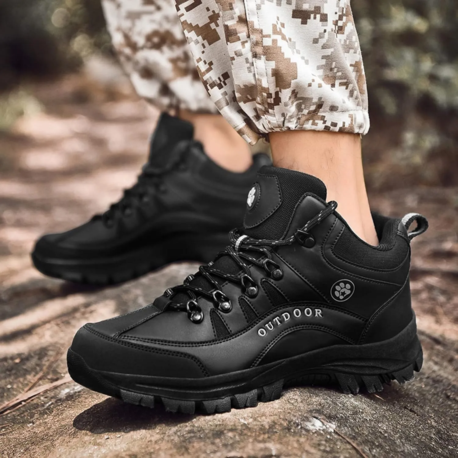 BORAMAX Men's Hiking Shoes Basketball Shoes for Men Basketball Shoes Summer and Autumn Mens Shoes Mens Running Shoes Size 11