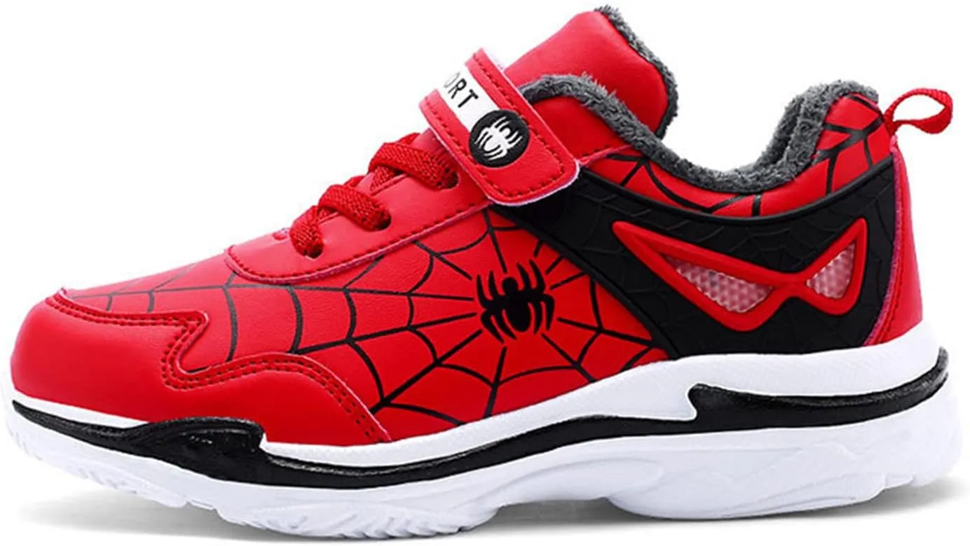 Boys Lightweight Sneakers Leather Kids Toddler Girls Tennis Running Shoes