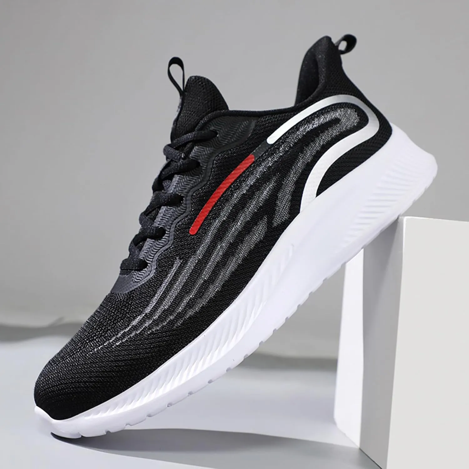 Breathable Diabetic Shoes for Men Casual Sneaker Mesh Breathable Walking Shoe Outdoor Non Slip Jogging Sneakers