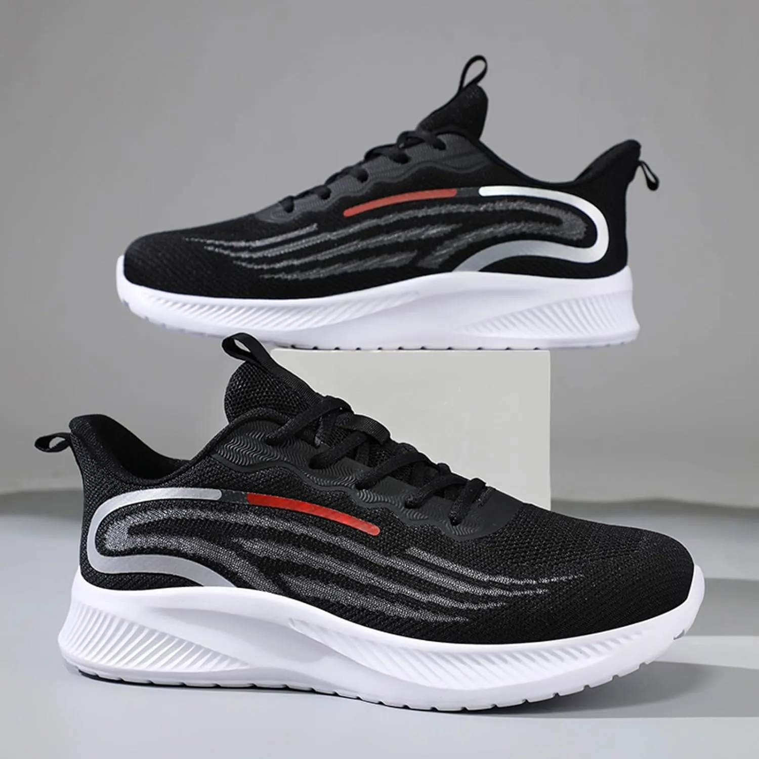 Breathable Diabetic Shoes for Men Casual Sneaker Mesh Breathable Walking Shoe Outdoor Non Slip Jogging Sneakers