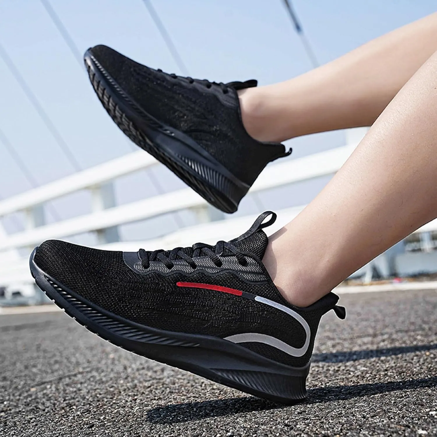 Breathable Diabetic Shoes for Men Casual Sneaker Mesh Breathable Walking Shoe Outdoor Non Slip Jogging Sneakers