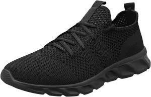 Breathable Dress Sneaker Men Solid Color Mesh Lace Up Casual Shoes Comfortable Breathable Soft Sole
