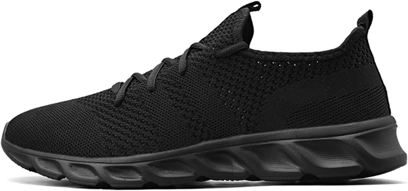 Breathable Dress Sneaker Men Solid Color Mesh Lace Up Casual Shoes Comfortable Breathable Soft Sole