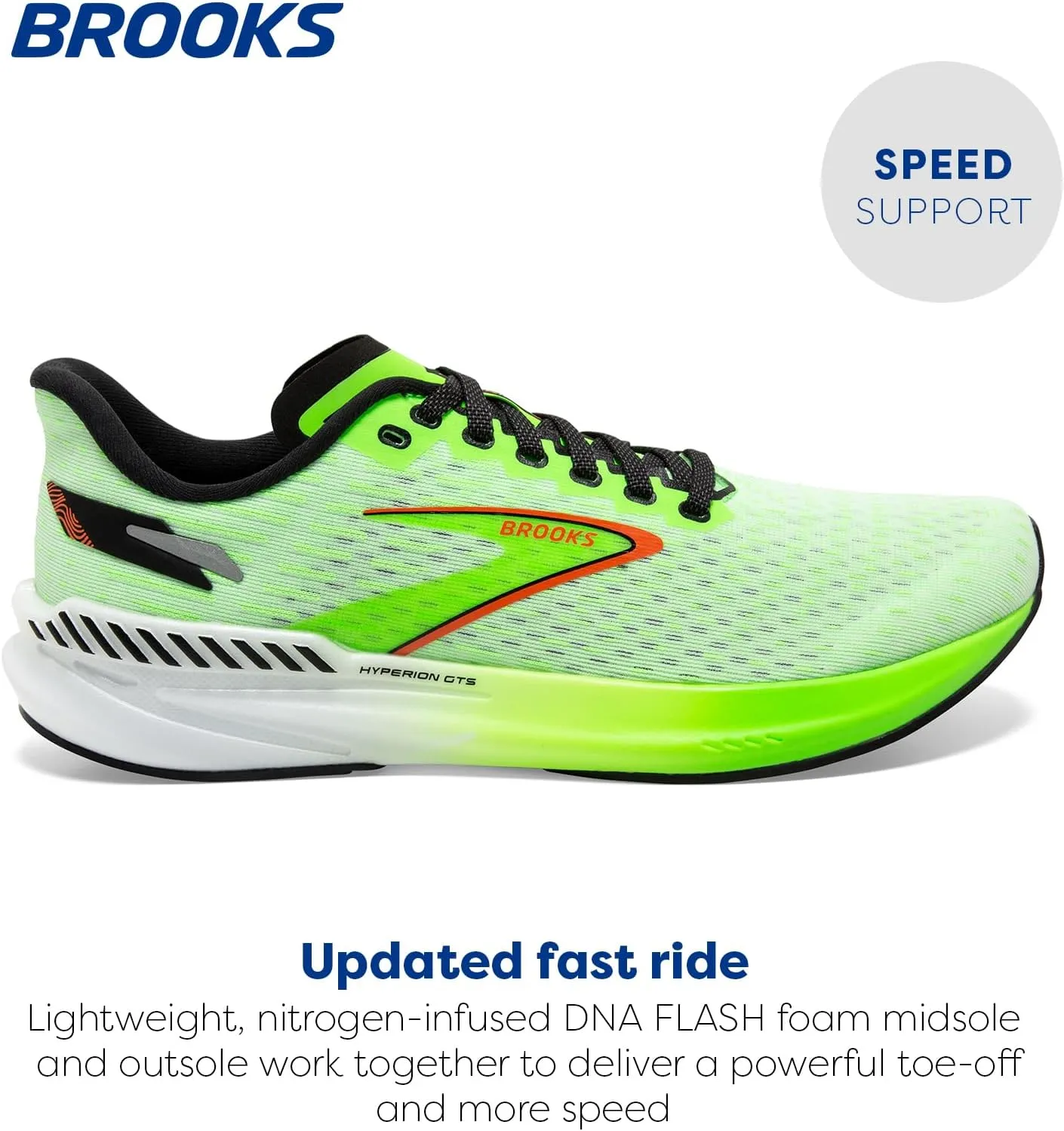 Brooks Men’s Hyperion GTS Supportive Running Shoe