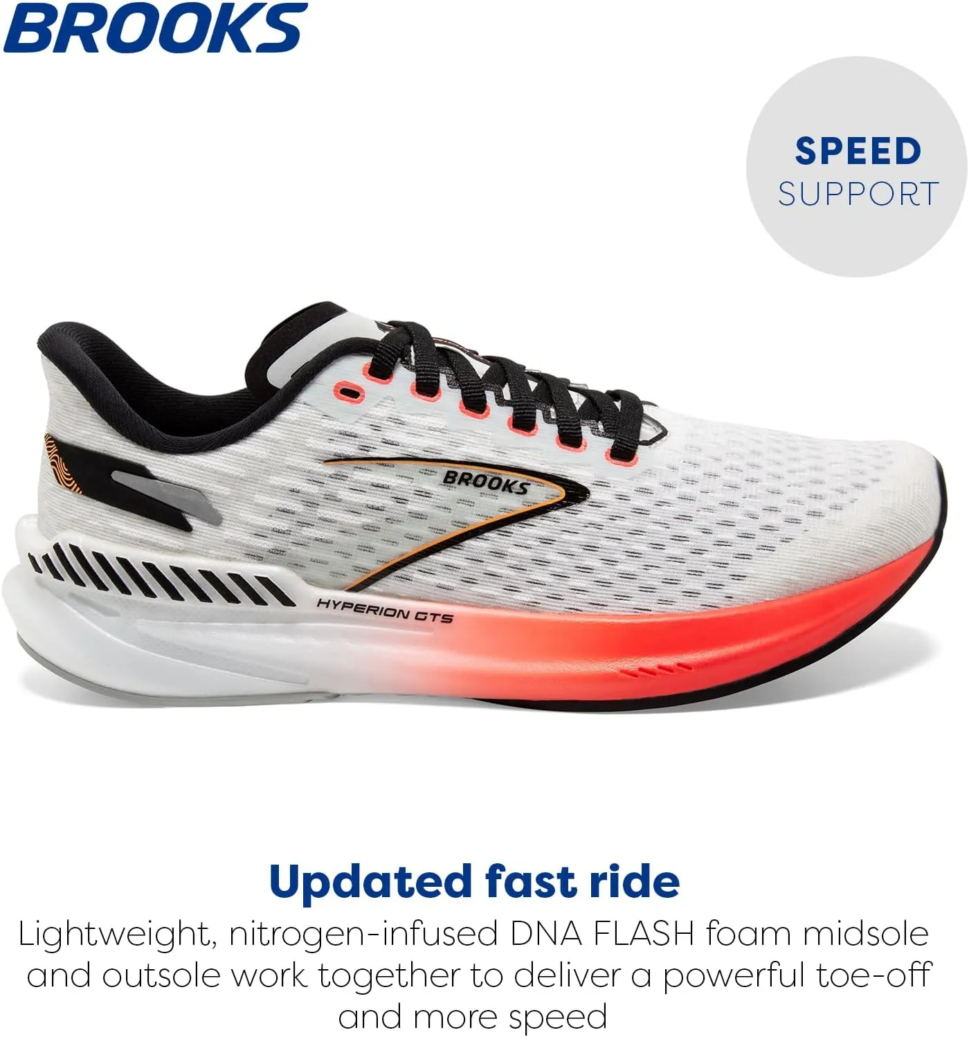 Brooks Men’s Hyperion GTS Supportive Running Shoe