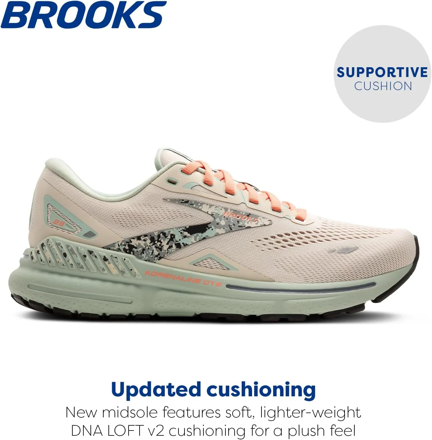 Brooks Women’s Adrenaline GTS 23 Supportive Running Shoe