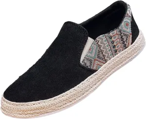 Casual Walking Shoes 2022 Men's New Spring and Fisherman's Shoes Canvas Thick Soled Slip On