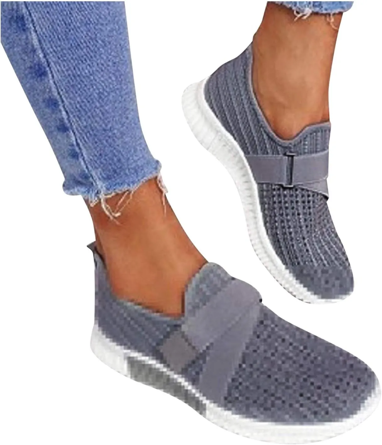 Casual Women's Leisure Fashion Outdoor Shoes Breathable Slip On Women's Water Shoes