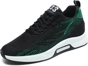 Couple Men's Elevator Shoes Men's Casual Mesh Trainers Lightweight Breathable Lace Up Sports Shoes with Hidden Lift Heel for Men 10 Cm Mens Club C 85 Fashion Sneaker