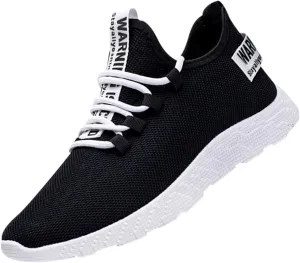 Dress Shoes for Plantar Fasciitis for Women Wide Width Women's Wedge Fashion Sneakers Slip On Work Sneakers for Women with Lower Back Pain All Black Womens Running Shoes Zapatos Mocasines Para Mujer