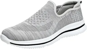 Fashion Men Mesh Mountaineering Casual Sport Shoes Lace Up Solid Color Running Breathable Soft High Tops Men Sneaker
