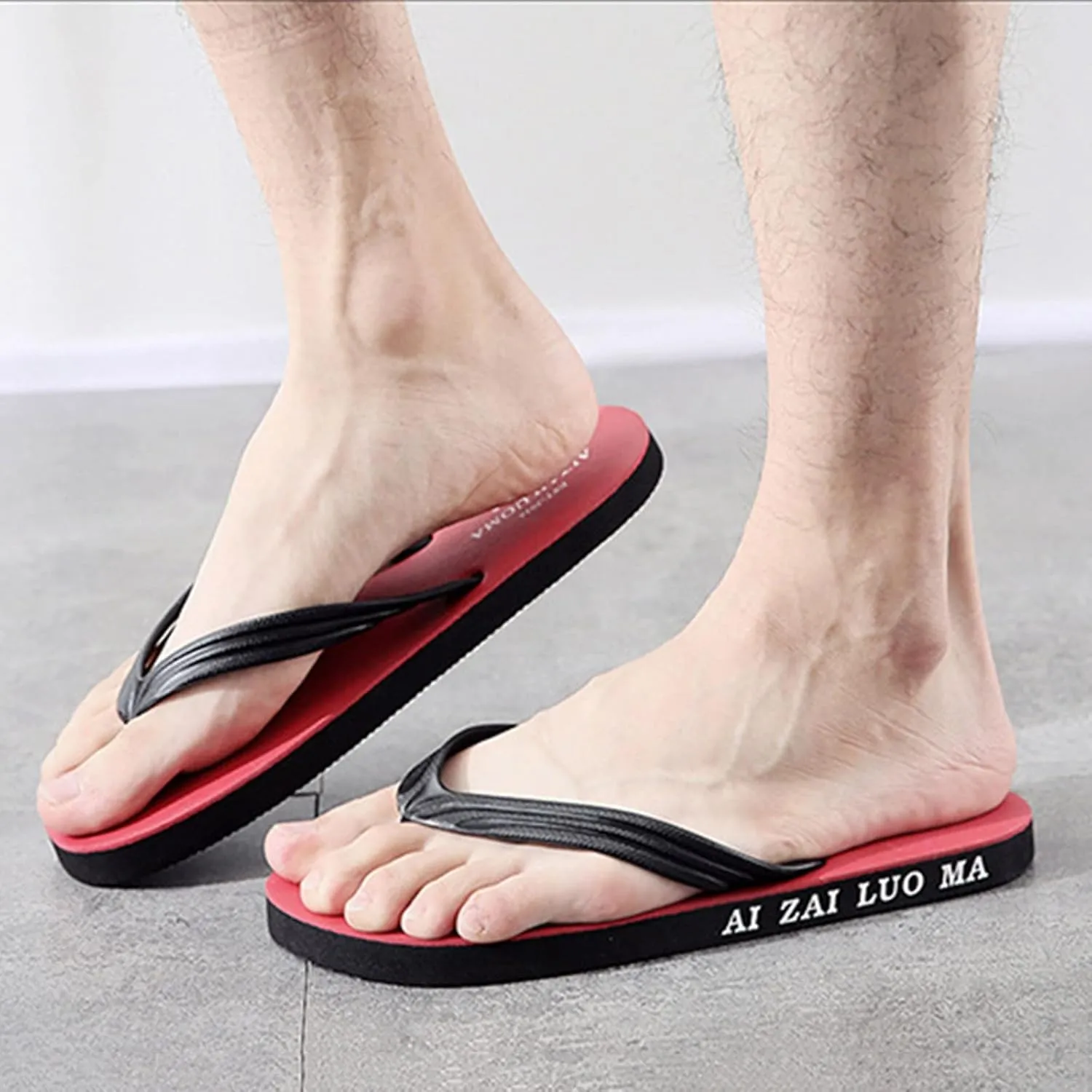 Flip Flops Men Summer Flat Soft Bottom Comfortable Lightweight Casual Beach Sandals Mens Sandals And Flip Flops