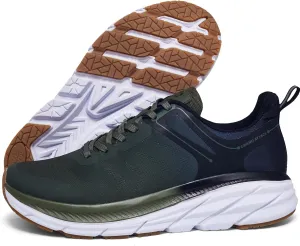 Grand Attack Men's Road Running Walking Shoes | Max Cushioned Comfort | Durable Non-Slip | Breathable Athletic Tennis Cross-Training Sneakers