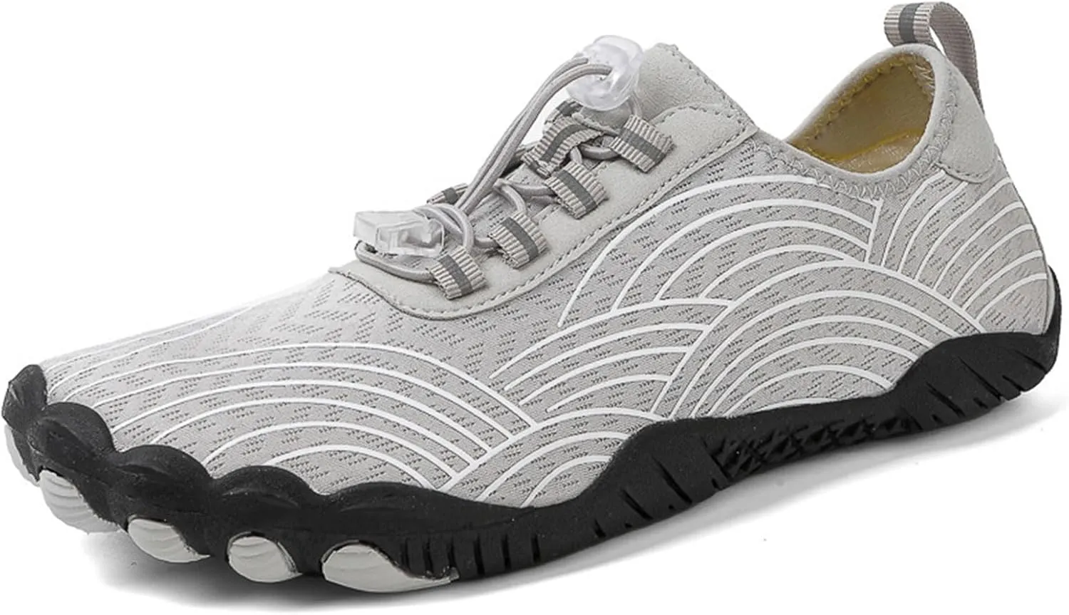 Grounded Women Men Wide Toe Box Barefoot Grounding Quick Dry Breathable Non Slip Hike Water Shoes for Swim Surf Hiking Outdoor Sports Neuropathy Comfort Footwear