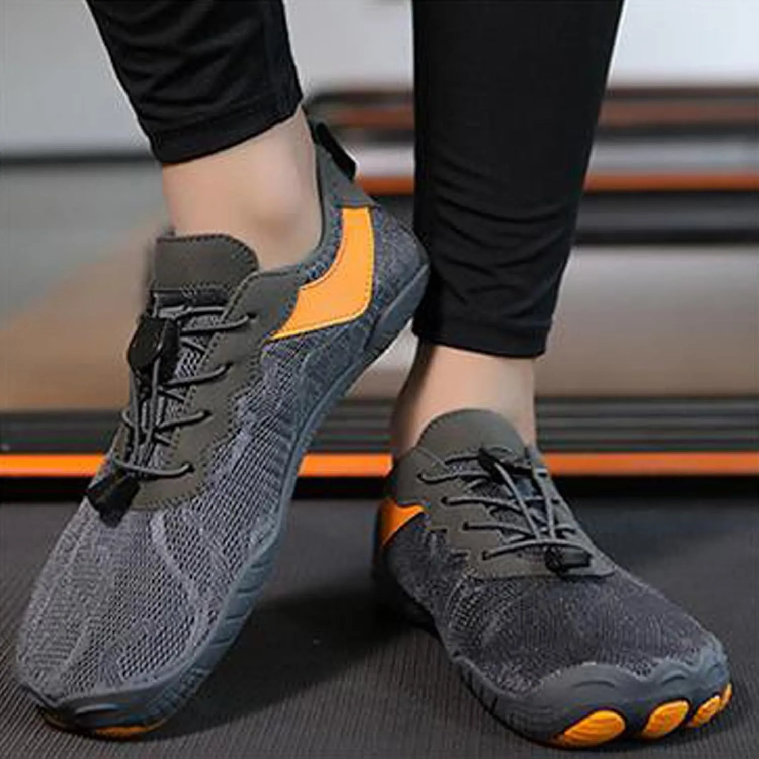 Hike Barefoot Water Shoes Women Men,Newly Non Slip Water Shoe Quick-Dry Wide Toe Breathable & Non Slip for Hiking Beach,Aqua Wading Diving Swim,Indoor Fitness Couple Shoe