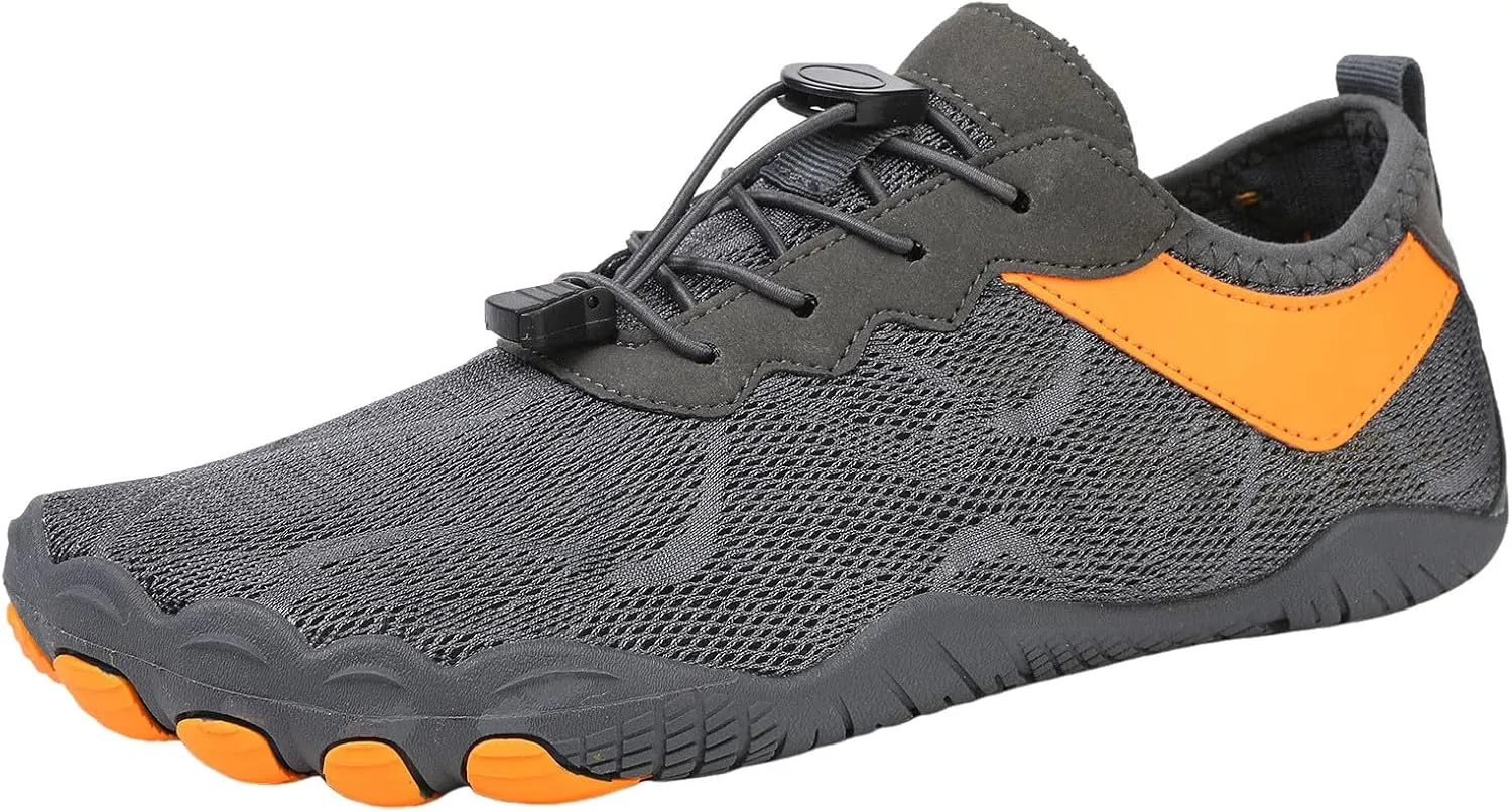 Hike Barefoot Water Shoes Women Men,Newly Non Slip Water Shoe Quick-Dry Wide Toe Breathable & Non Slip for Hiking Beach,Aqua Wading Diving Swim,Indoor Fitness Couple Shoe