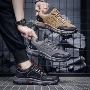 Hiking Boots Mens Working Shoes Winter Boots Snow Shoes Casual Lightweight Waterproof Snow Boots All-Terrain Breathable Outdoor Ankle Boots Trekking Hiking Shoes hiking boots hiking boots men