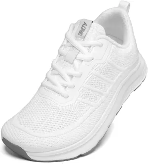 KDN Men's Wide Toe Box Shoes Cushioned Road Running Shoes Non Slip Mens Walking Sneakers for Wide Feet Comfortable Athletic Gym Workout Shoes Wide Width