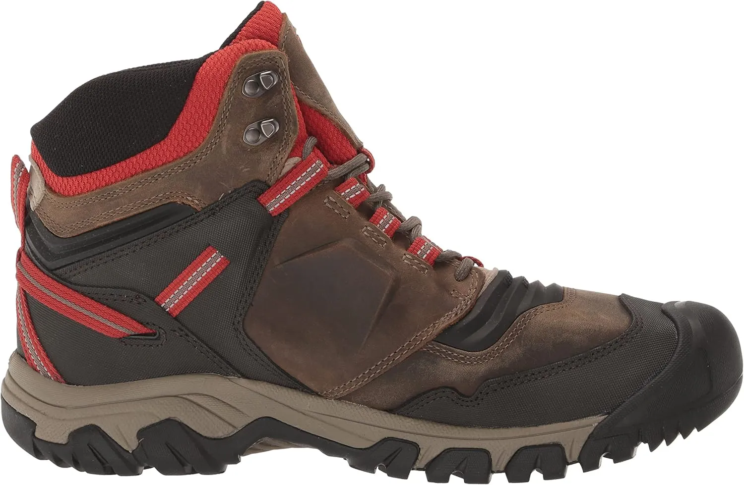 KEEN Men's Ridge Flex Mid Height Waterproof Hiking Boots