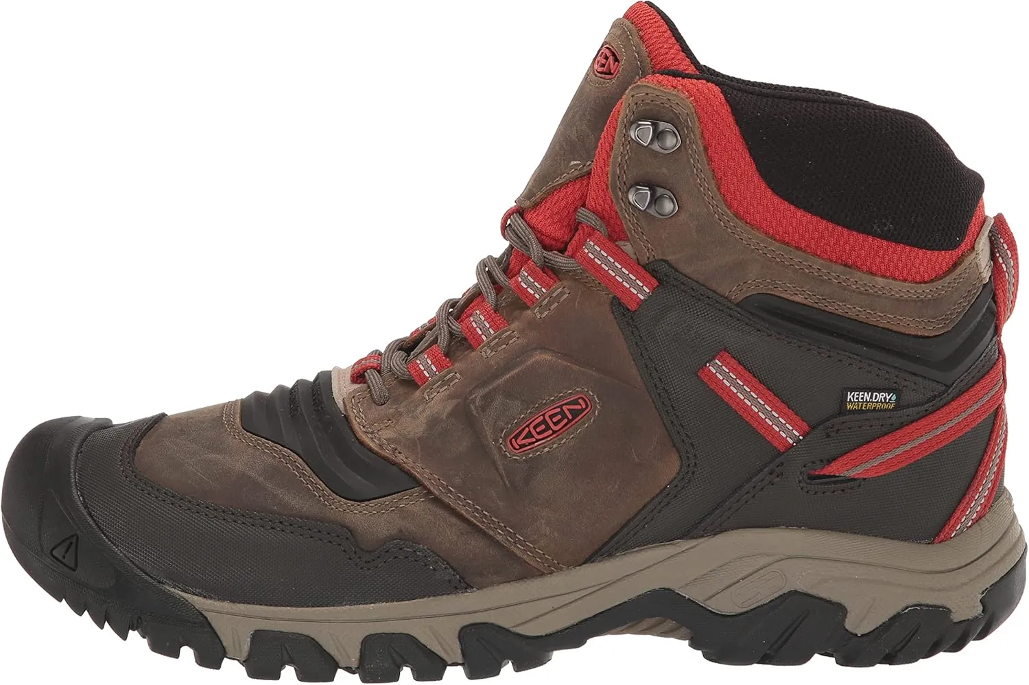 KEEN Men's Ridge Flex Mid Height Waterproof Hiking Boots