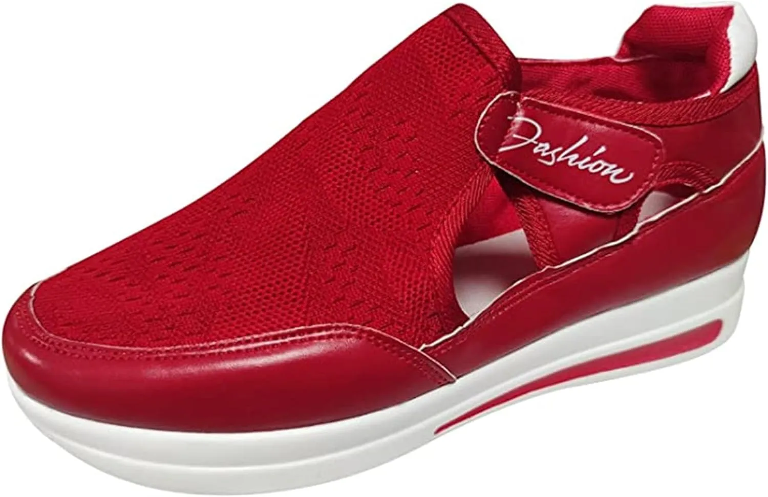 Ladmiple Shoes For Women Slip On Sneakers Running Shoes Non Slip Tennis Walking Sneakers Fashion Slip On Platform Shoes