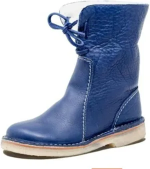 Ladmiple Winter Boots For Women Fashion Snow Boots Mid Calf Fur Lined Warm Outdoor Insulated Comfortable Ankle Booties 2024