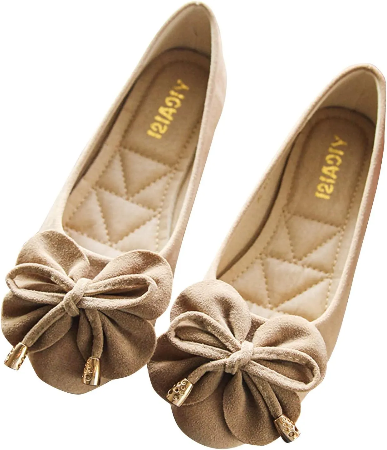 Loafers for Women Women Singles Shoes Flat Shoes Bowknot Casual Slip On Work for Ladies