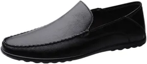 Luxury Loafers Men Casual Shoes Slip on Leather Dress Shoes Plus Size Loafer Soft Driving Shoes