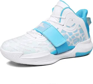 Men Women Fashion Basketball Shoes High Top Running Training Sneakers Breathable Rebound Fitness Tennis Outdoor Casual Walking Sneakers