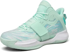 Men Women Fashion Basketball Shoes High Top Running Training Sneakers Breathable Rebound Fitness Tennis Outdoor Casual Walking Sneakers