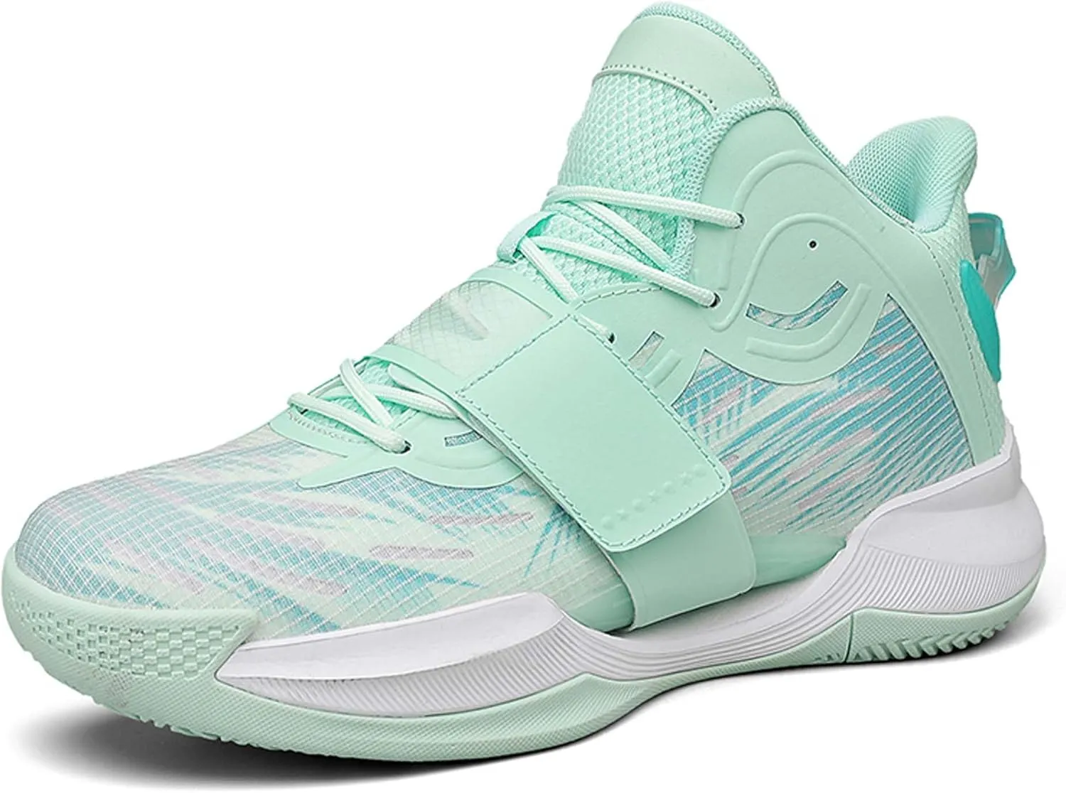 Men Women Fashion Basketball Shoes High Top Running Training Sneakers Breathable Rebound Fitness Tennis Outdoor Casual Walking Sneakers