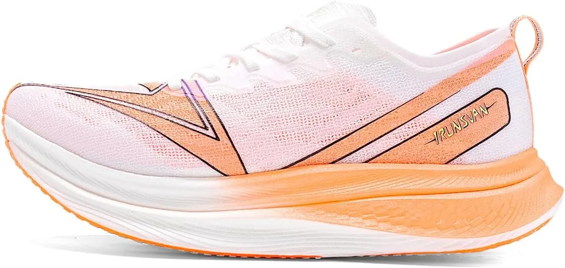 Men's and Women's Running Shoes – Lightweight Cushioned Sneakers with Peprax Full-Length Carbon Plate, Arch Support, Enhanced Traction for Training & Commuting