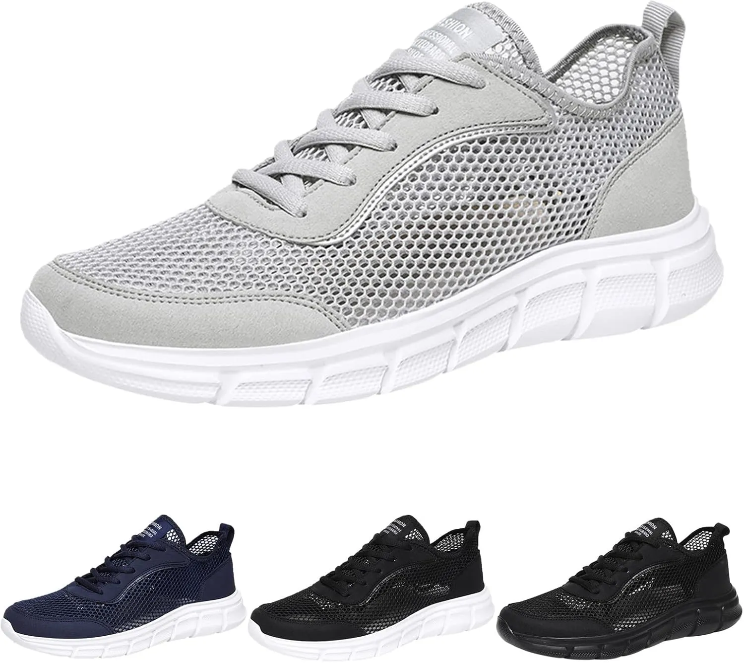 Men's Breathable Barefoot Shoes Breathable and Light Outdoor Comfy Walking Shoe Business Casual Versatile Shoes