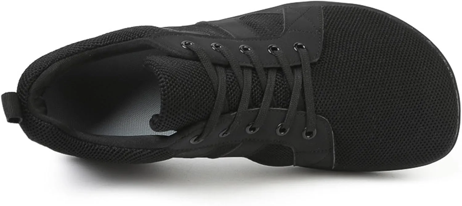 Mens Breathable Lace Up Running Shoes Comfortable Breathable Lace Up Sneaker Athletic Fashion Sneakers for Men