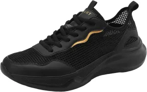 Mens Breathable Slip On Dress Shoes Breathable Elastic Fly Woven Mesh Sneaker Lightweight Elderly Slip On Shoes