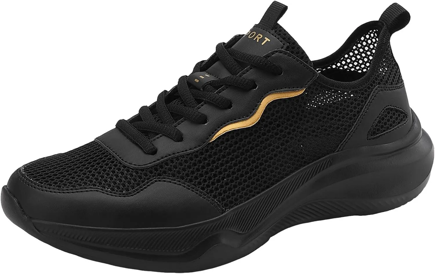 Mens Breathable Slip On Dress Shoes Breathable Elastic Fly Woven Mesh Sneaker Lightweight Elderly Slip On Shoes