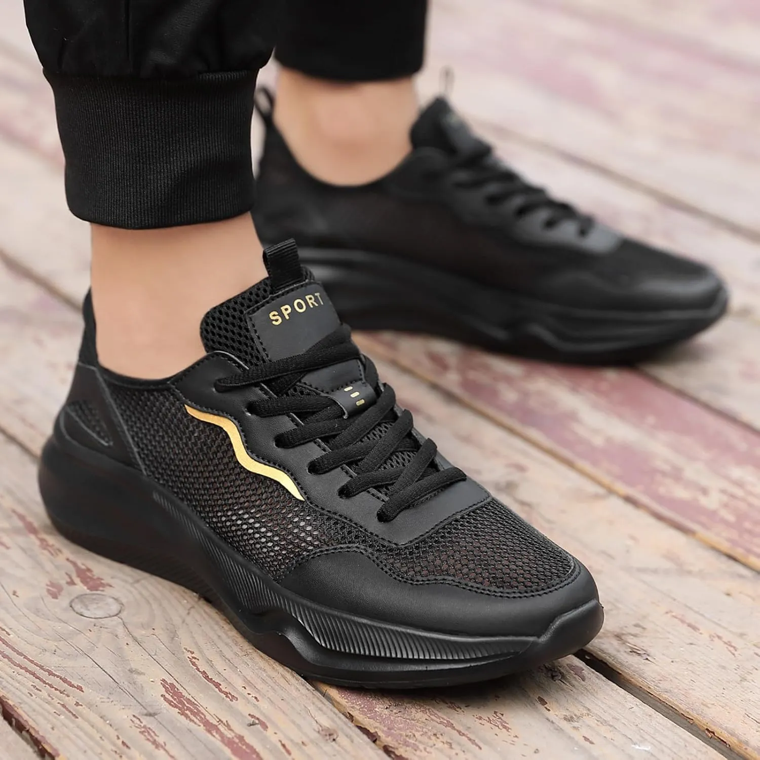 Mens Breathable Slip On Dress Shoes Breathable Elastic Fly Woven Mesh Sneaker Lightweight Elderly Slip On Shoes