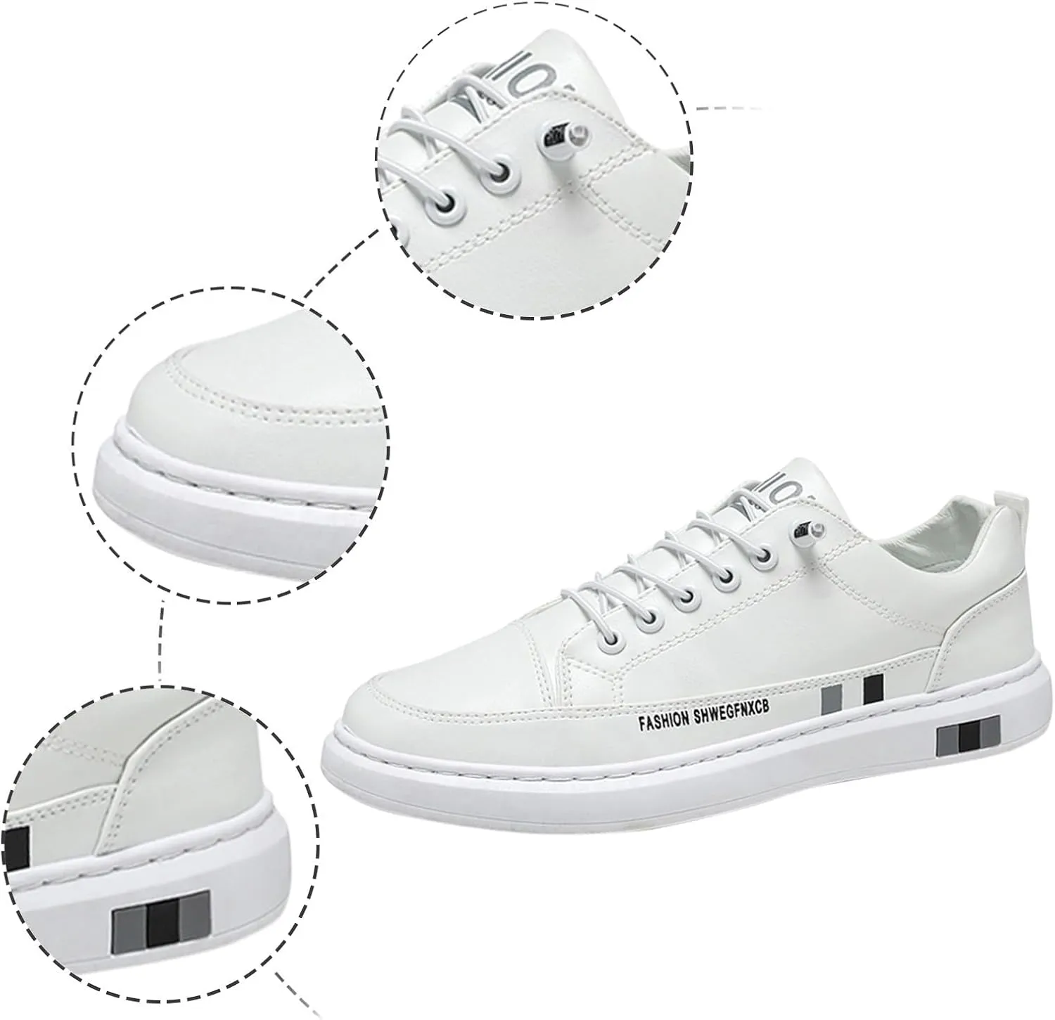 Men's Breathable Stretch Workout Shoes Business Mesh Breathable Walking Shoe Men's Stylish Lightweight Sneakers