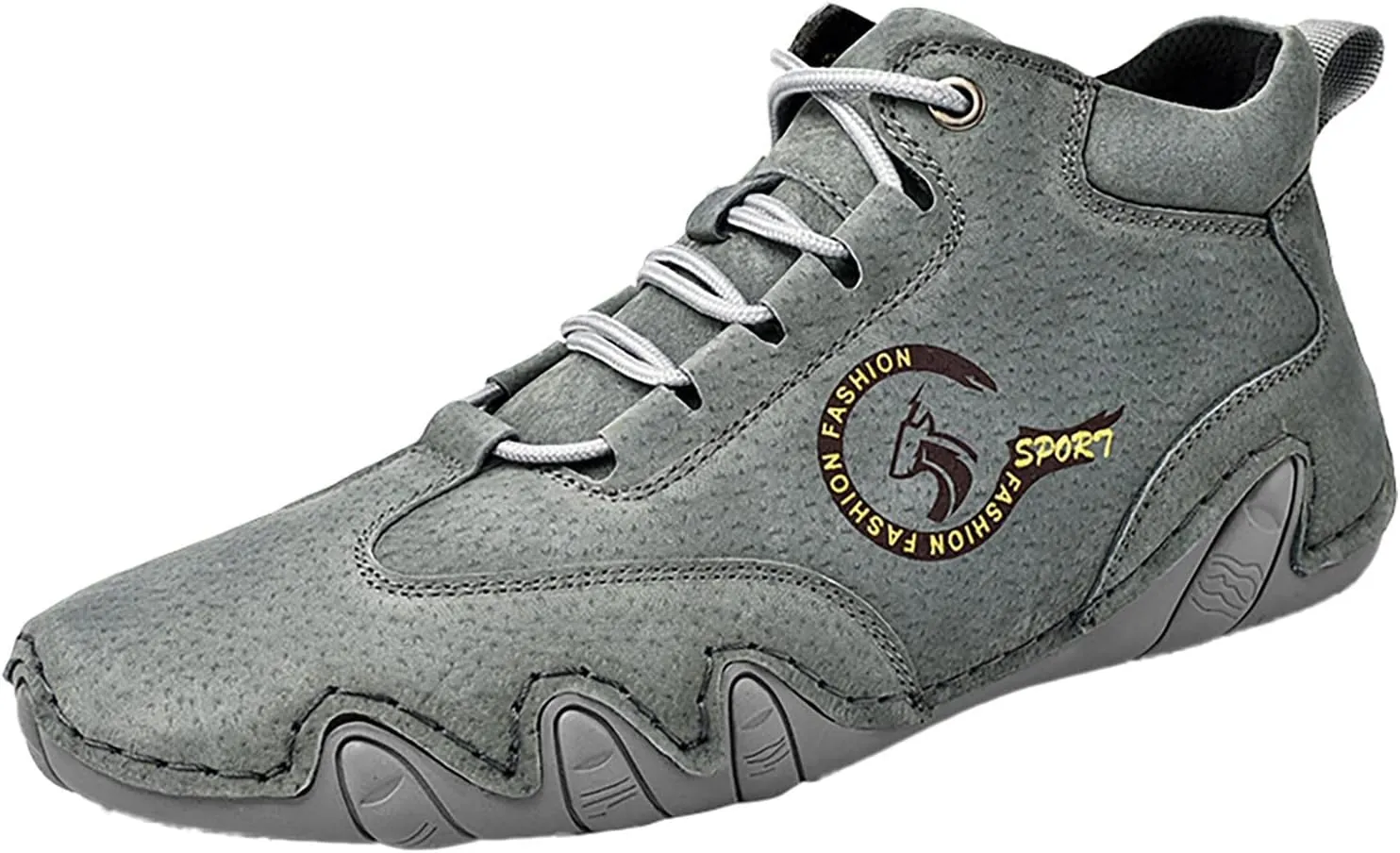 Men's British Large Casual Suede Foreign Trade Lace Up Sports Shoes Winter Sneaker Boots Men