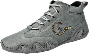 Men's British Large Casual Suede Foreign Trade Lace Up Sports Shoes Winter Sneaker Boots Men