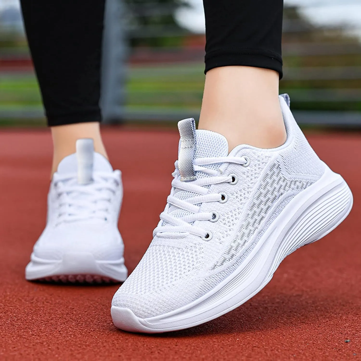 Men's Comfortable Stretch Workout Shoes Business Mesh Breathable Walking Shoe Breathable Lace Up Shoes for Men