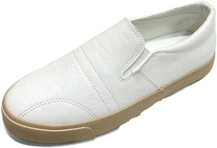 Mens Driving Loafers Slip On Leather Comfortable Shoes for Business Casual Wedding Travel Lightweight Breathable Flexible Sole