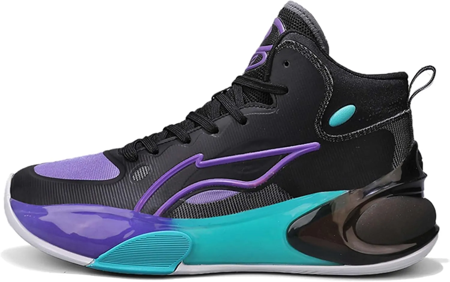 Men's High Top Basketball Shoes Arch Support Teenager Fashion Sneakers Shoes Women's High Top Sports Tennis Walking Fitness Shoes Indoor or Outdoor Basketball Sneakers Shoes